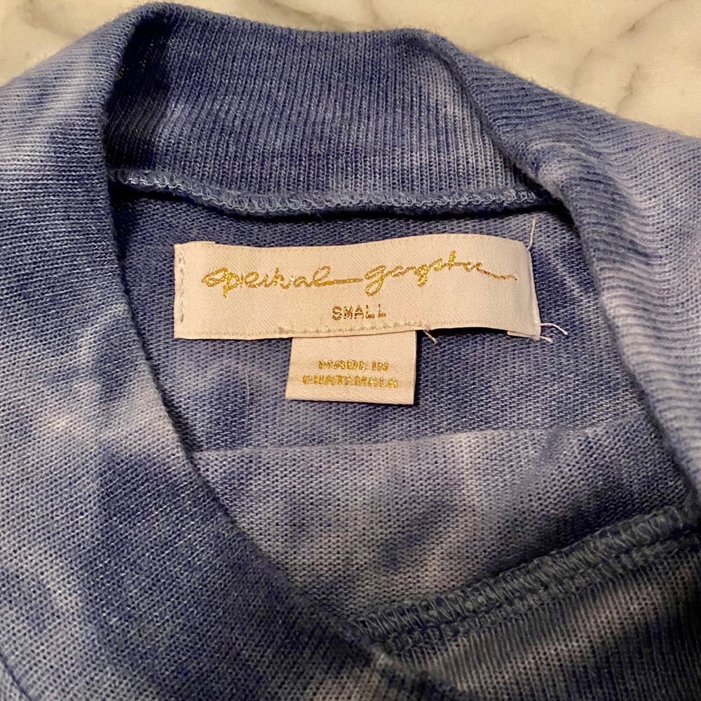 Spiritual Gangster Cloud Wash Blue Muscle Tank - Picture 8 of 8
